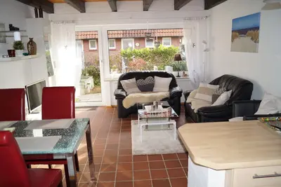 Image de Maison mitoyenne confortable près de la digue et du port, enfants + chiens bienvenus