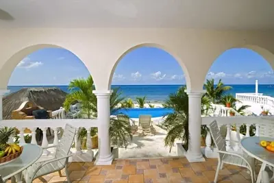 Image de Villa Dos - Cozumel Oceanfront Villa face Ă la plage Piscine Snorkel Dive Sunset