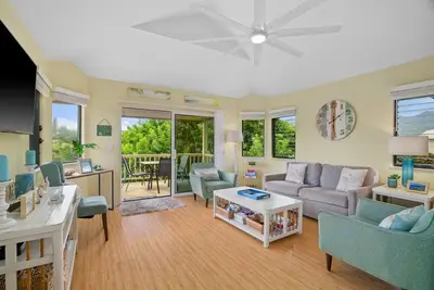 Image de Hanalei Bay Villa Cottage 2Br 2. 5 Ba 2 avec vue sur la montagne (Hbv24)