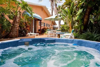 Image de Beach Bungalow villas avec jardin en bord de mer