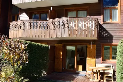 Image de Cosy 3p Rdj dans chalet vue Chamonix Mont Blanc