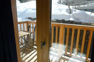Image de Beau chalet moderne avec une vue fantastique sur la vallée de Grenoble