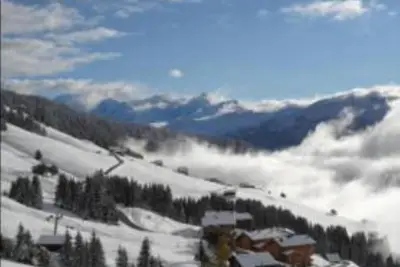 Image de Chalet d'alpage aux pieds des pistes vue exceptionnelle sur le Mont-blanc