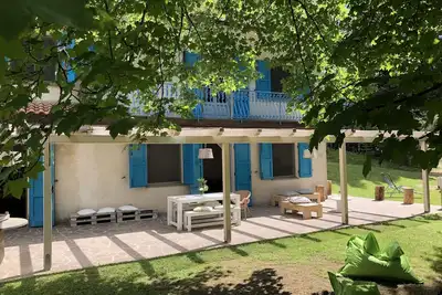 Image de La maison de vacances dans les bois