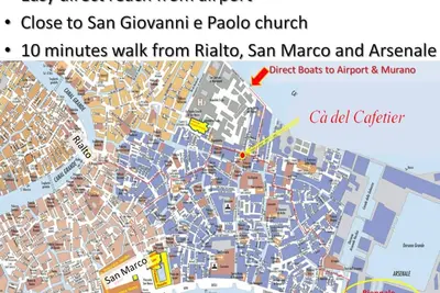 Image de Un lieu merveilleux pour les grandes familles et les groupes d'amis à Venise