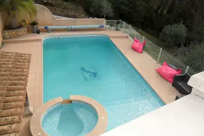 Image de Superb air-conditioned villa - Breathtaking view - Swimming pool, Jacuzzi
