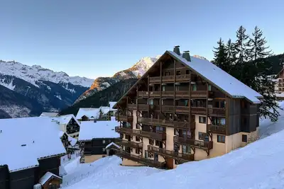 Image de Appartement de grand standing, flambant neuf, sur les pistes avec piscine, sauna et salle de sport