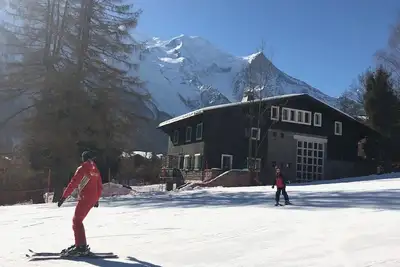 Image de Rare chalet ski aux pieds dans Chamonix-centre Rez-de-jardin 6 pers