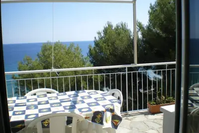 Image de appartement dans chalet panoramique près de la mer