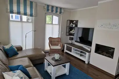Image de Appartement Schloonblick, central, 300 m plage, WiFi gratuit, foyer au gaz, 2 balcons
