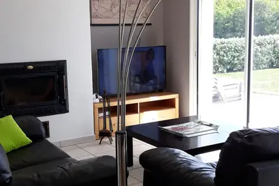 Image de maison de vacances située  dans une impasse à 800 metres de la plage