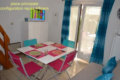 Image de Maisonnette 2\/4 personnes à 250 m plage, parking privé et jardin