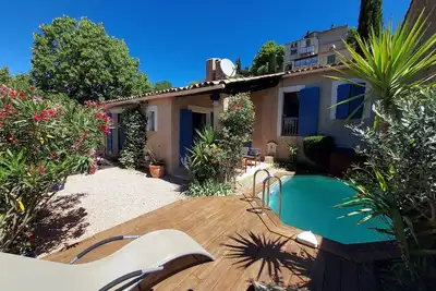Image de Maison 3 pièces avec Jardin et piscine face au Lac de Montpezat