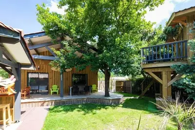 Image de Chalet bois \"Aloha\" : une vraie maison de vacances Ă 5 mn Ă pied du lac