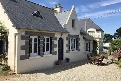 Image de Les volets bleus. Maison  indépendante, 200m mer. Meublé de tourisme classé 3*.