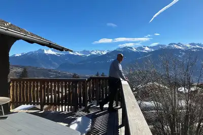 Image de Chalet 140m2 Valais Anzère 8 pers \/4 ch \/ Vue +++ \/ Eté & Ski resort \/ No wifi