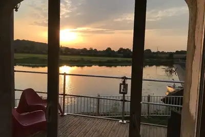 Image de Exceptionnel Moulin sur une ile privée avec piscine