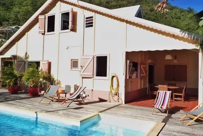 Image de Confortable et spacieuse villa créole à 2 pas de la plage du Diamant