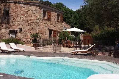Image de Villa de charme piscine privée chauffée, jacuzzi, Palombaggia, Porto Vecchio