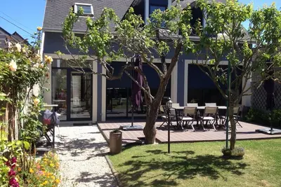 Image de Maison familiale avec jardin Ă 100m de la plage - l'Epi Bleu
