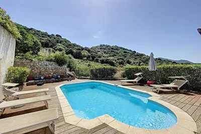 Image de Villa Marie 3 chambres, piscine, belle vue montages et mer