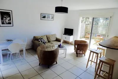 Image de T3 en Duplex Au Bord De La Plage Avec Parking Prive Et Terrasse