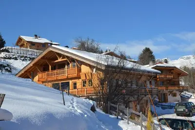 Image de Chalet standing avec Sauna 15 pers à  5 min de Megeve