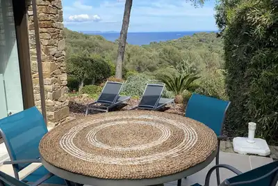 Image de Villa En Pierre Vue  Mer Gaou Benat Wifi Clim Acces Plage Des Cigales
