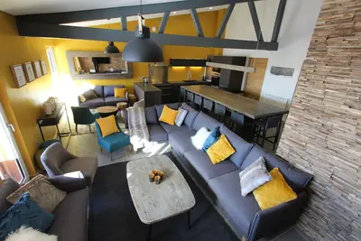 Image de grand appart 14 pers ski aux pieds - 6 ch - wifi, draps, ménage