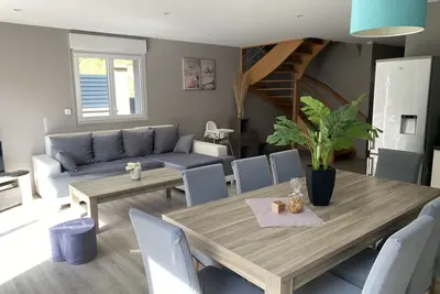 Image de Villa Fétuque Bleue à Merlimont avec bain remous, animaux acceptés