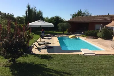 Image de Villa : \" Abricotta \" avec piscine proche Toulouse