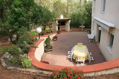 Image de Appart de plain pied avec jardin, terrasse au milieu de la presqu'île Cap Ferret