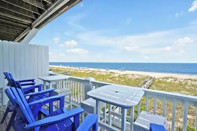 Image de Maison sur la plage avec 3 ponts et Super vue sur l'océan et accès