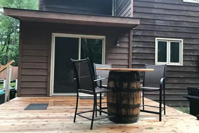 Image de 8 unité de chambres pouvant accueillir jusqu'à 16 personnes sur la chaîne Whitefish de lacs dans le Minnesota