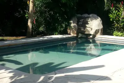 Image de Maison des Caraïbes spacieuse et écologique avec piscine privée.