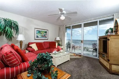 Image de Front du Golfe, vue spectaculaire! Regardez les dauphins depuis le balcon!