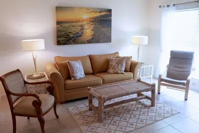 Image de Propre, Airey, artistique, tropical, maison de ville avec une vue sur le golfe sans dommages d'ouragan