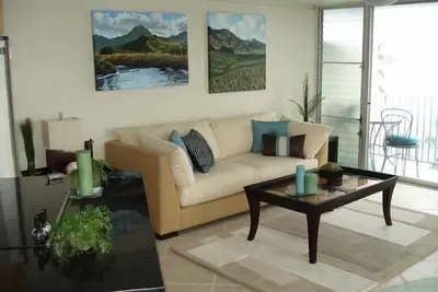 Image de Unité d'extrémité en bord de mer avec enroulement autour de Lanai! !