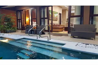 Image de Incroyable villa de 2 chambres avec piscine à quelques pas de la plage