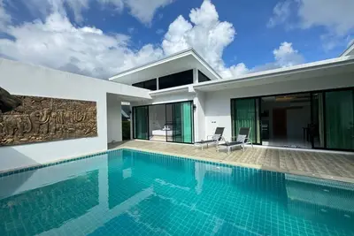 Image de Villa privée grande piscine Skypool 2br