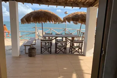 Image de Maison en bord de mer à la plage de Saco.