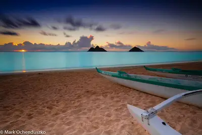 Image de Location Juridique! Beach Front Estate, À quelques pas de la plage de Kailua, des vues sur l'océan et Mtn