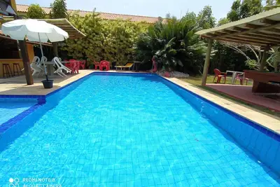 Maison Large A 750m De L'Axe Moi C / Piscine 4 Chambres Avec Salle De Bains Et Climatisation