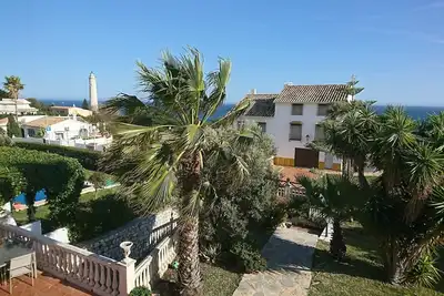 Image de Près de la mer, vues et golf à côté de la mer et golf au phare.