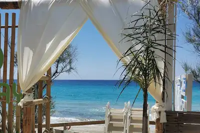 Image de appartement seulement 150 mètres de la plage. l’appartement est disponible dans toutes les saisons - prix bas pour long séjour