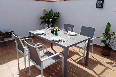 Image de Belle maison ensoleillée à Cordoue