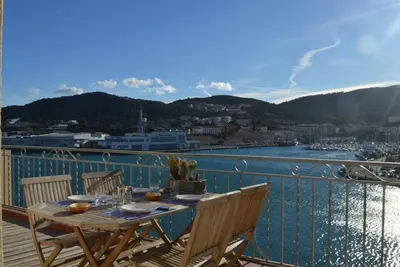 Image de Studio 2-4 pers avec terrasse et vue mer, Port-Vendres, calme, proximité centre