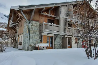 Image de Les deux alpes, proche lac, app 4\/6 pers dans chalet