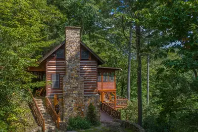 Image de Elk River Cabin * bain à remous * sauna * animaux acceptés * superbes vues * privé * pour 6 personnes *