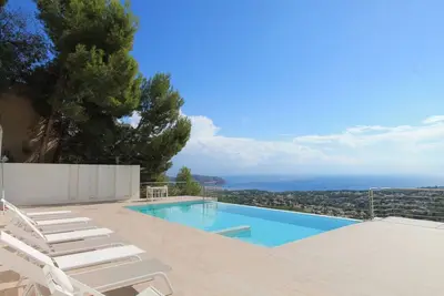 Image de Villa Wivine - Maison de vacances luxueuse à Moraira à la Costa Blanca près de la plage.